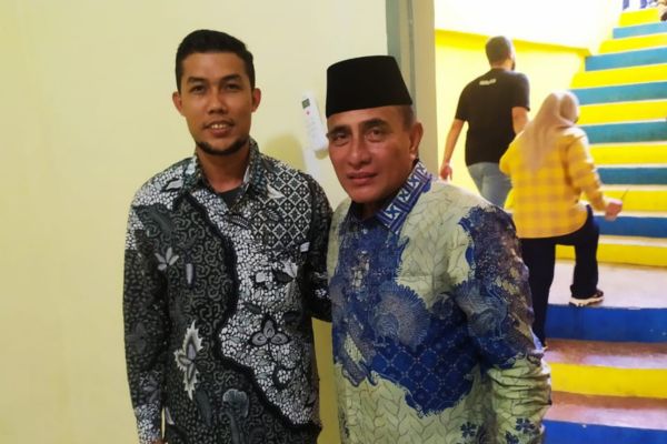 pelayanan gubernur sumatera utara bpk h.edy rahmayadi giat olahraga bola kaki psms medan