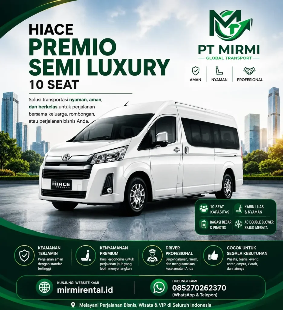 Home hiace premio semi luxury